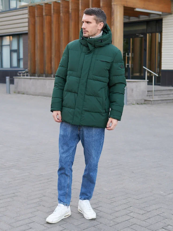 Куртка зимняя утепленная blendo зеленая Куртка зимняя утепленная blendo зеленая